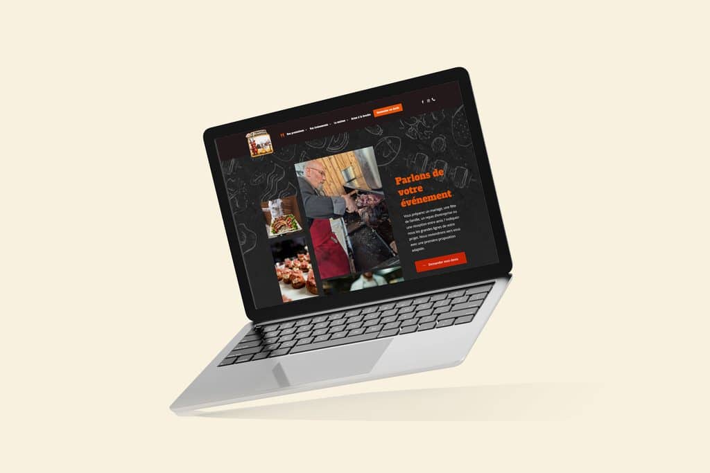 site web traiteur bouvesse